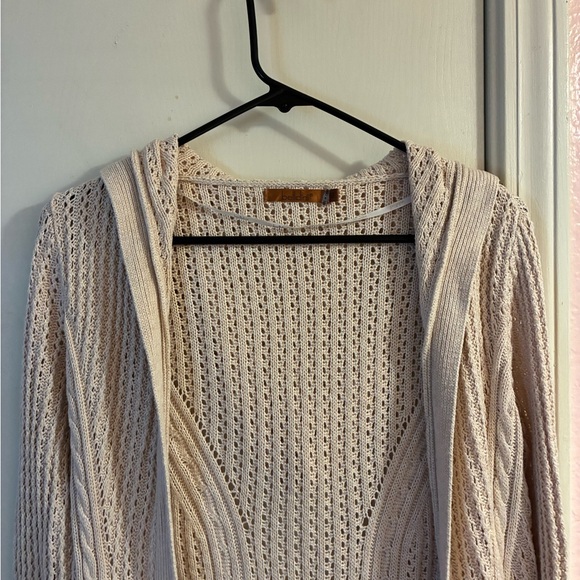 Belldini Sweaters - Women's Cream Open-Front Knit Cardigan Sweater